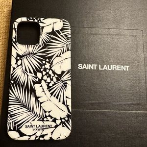 saint laurent iphone 12 pro case
